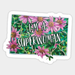 I'm A SuperWoman Sticker